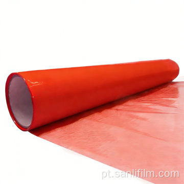 Película protetora de carpete em tear largo